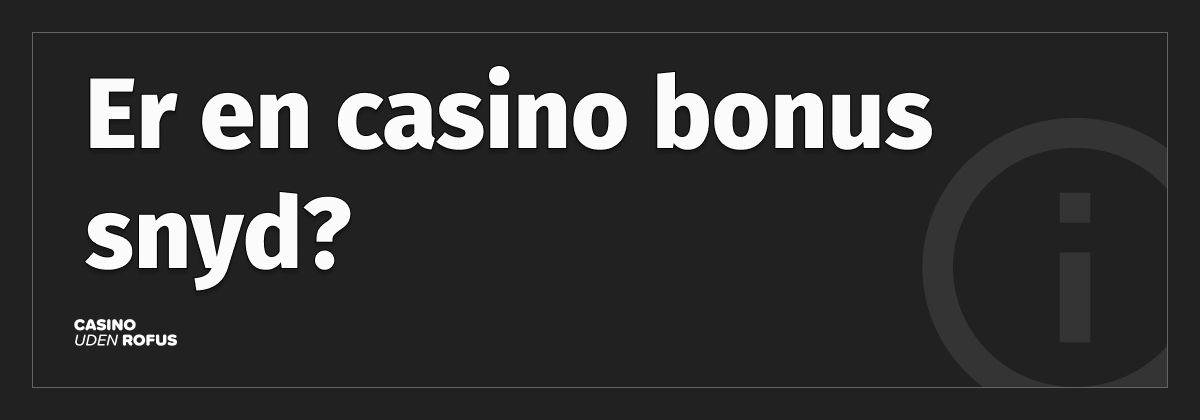  det er meget fordelagtigt at spille med en casino bonus