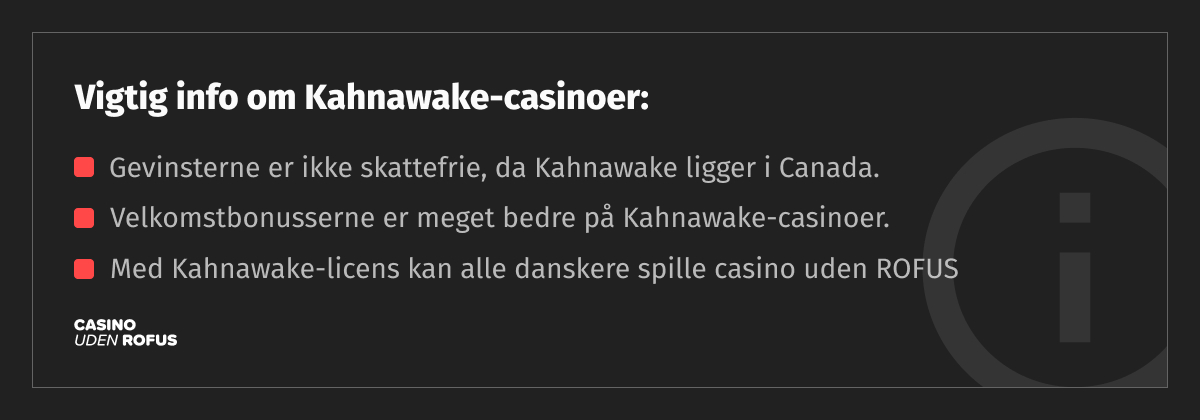 kahnawake casinoer