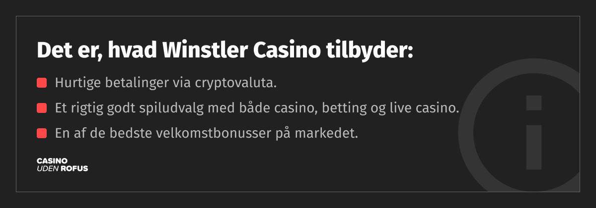 winstler casino tilbud