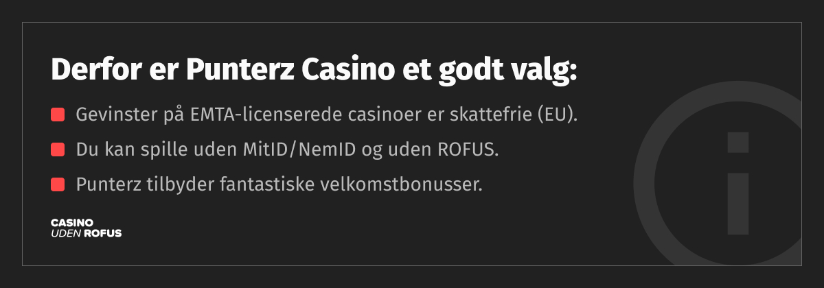 punterz casino anmeldelse