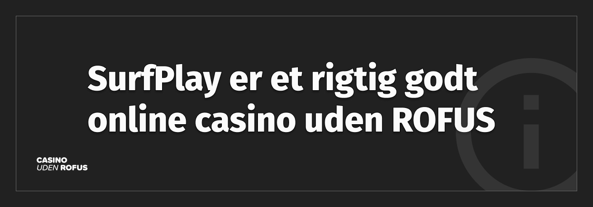 surfplay casino anmeldelse