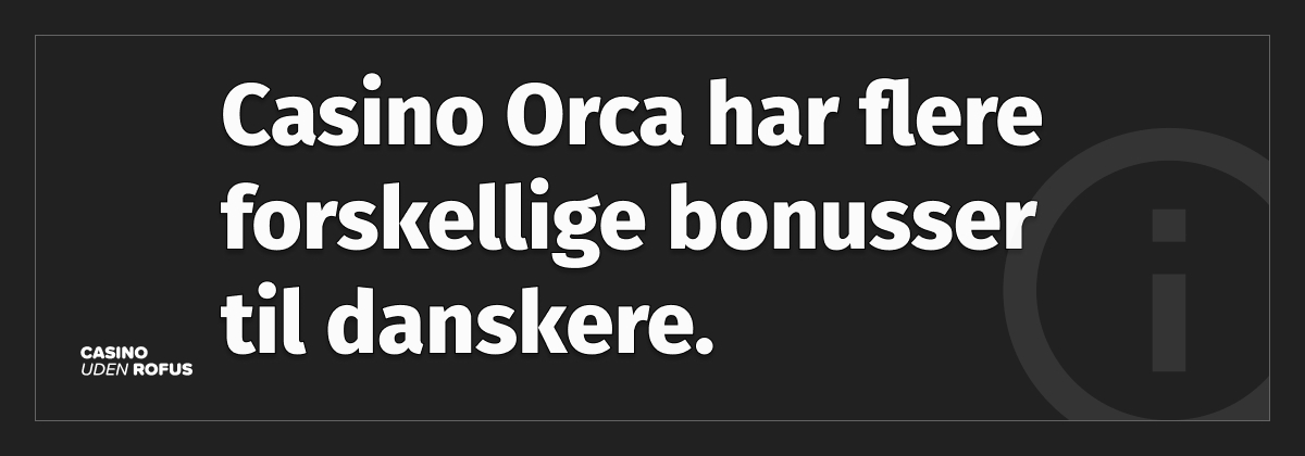 casino orca bonus